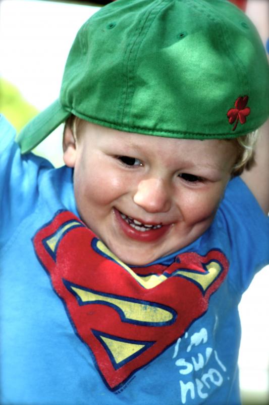 Bryce Murphy, 3, is suffering from type 1 diabetes. His parents, Lori and Sean, hope a service dog will help him live a normal life. COURTESY LORI MURPHY