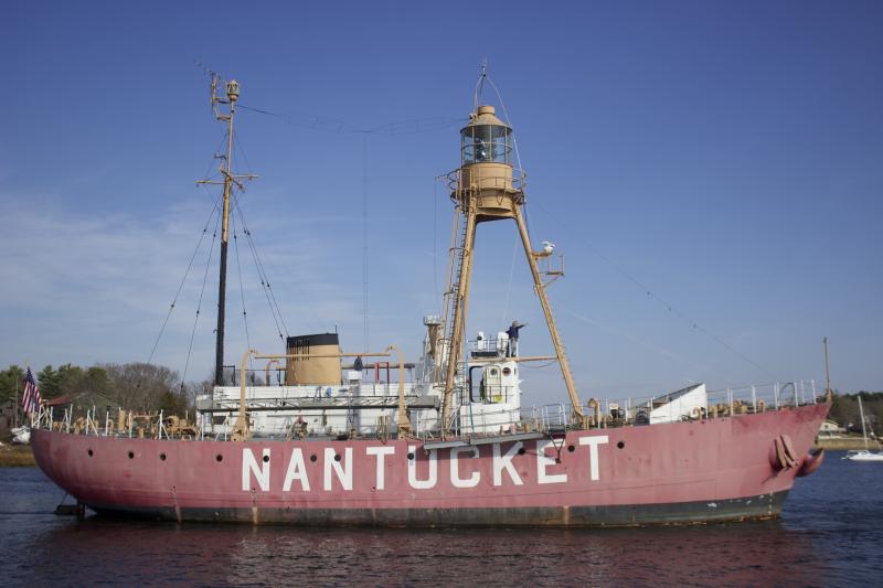 Nantucket Lightship Undergoes $1 Million Restoration Project 