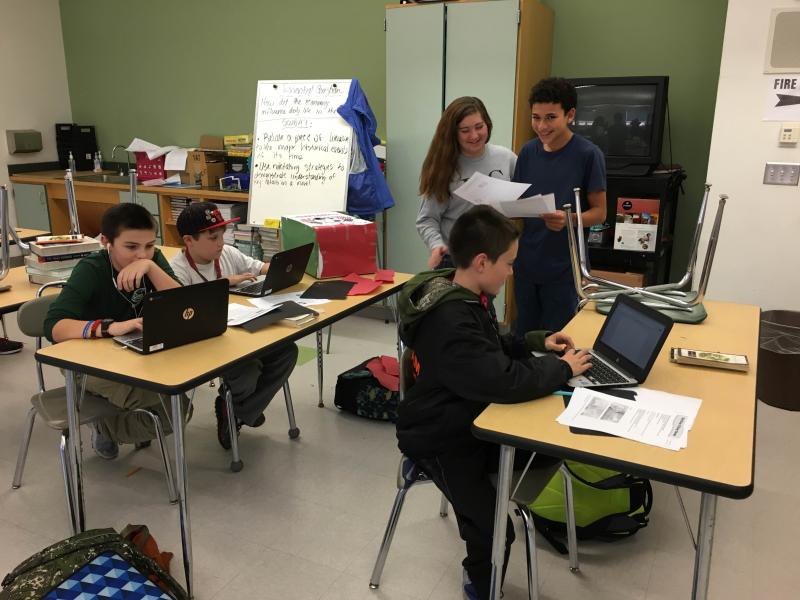 Middle School journalism club gathers school-specific news | Wareham