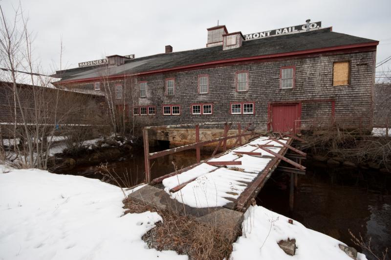 In February, town officials want to hear what residents think should happen with the former Tremont Nail Factory, seen here in a photograph from 2012. BY JAIME REBHAN