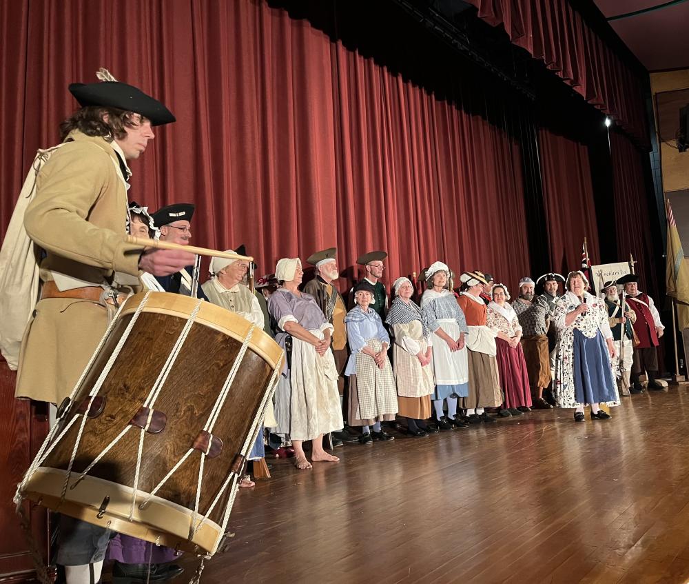 Colonial fashion show brings local historical figures to life