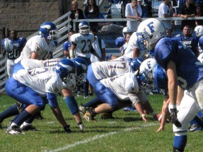 The Viking defense played a strong game against Fairhaven on Saturday, making good adjustments and stops when needed. BY PATRICK LESTER
