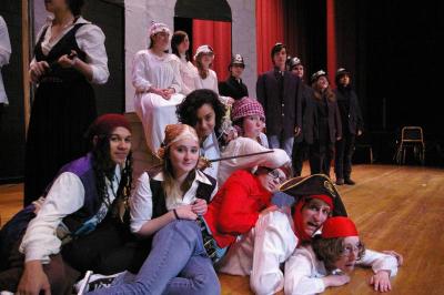 The just under 50 cast of the "Pirates of Peznance" have been preparing since mid-March. BY RISHI SIDHU