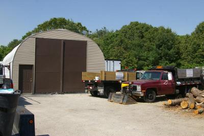 A storage space for construction material from Gomes Enterprises was purchased and placed in the rear of the property. BY RISHI SIDHU