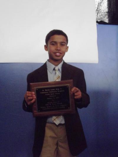 Joseph Silva III, of the John W. Decas School, "Is always offering help to his peers," his nominees said. BY CAITLIN RUSSELL
