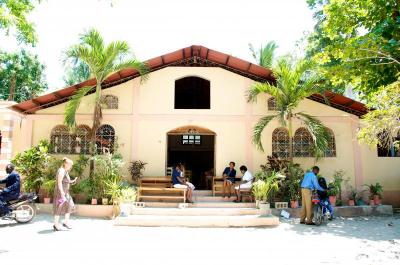 The church is a hub of activity with the vocational and elementary schools behind the sanctuary. The church hopes to offer medical clinics to the community in the future. BY GEORGIA SPARLING