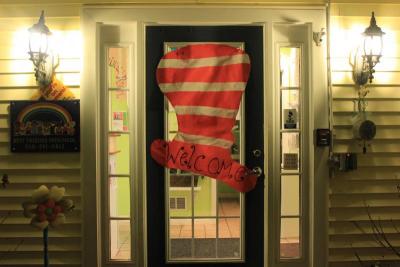 The entrance to Best Friends Preschool was just the beginning of the decorations for the celebration of Dr. Seuss' birthday. BY ZARRIN TASNIM AHMED