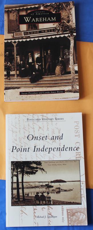 Books donated by the Wareham Village Association and the Onset Village Association. BY ZARRIN TASNIM AHMED