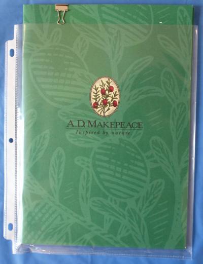 A packet from A.D. Makepeace, a large cranberry grower and business in Wareham. BY ZARRIN TASNIM AHMED