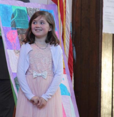 Decas Elementary student Kaylie McKay was chosen for embodying Dr. King's statement: "The time is always right to do what is right." BY MATTHEW BERNAT