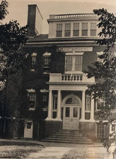 A look at the former Wareham High School in 1948, which is now the Multi-Service Center and home to many town offices. Courtesy photo