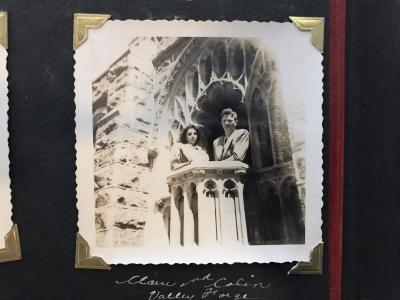 Claire and Colin Gordon at Valley Forge during a class trip. The couple married two years after graduating high school and were both at Thursday’s reunion. Courtesy photo