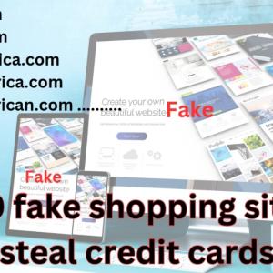 Fake websites