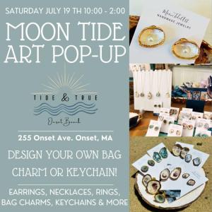 Moon Tide Art Oyster Jewelry