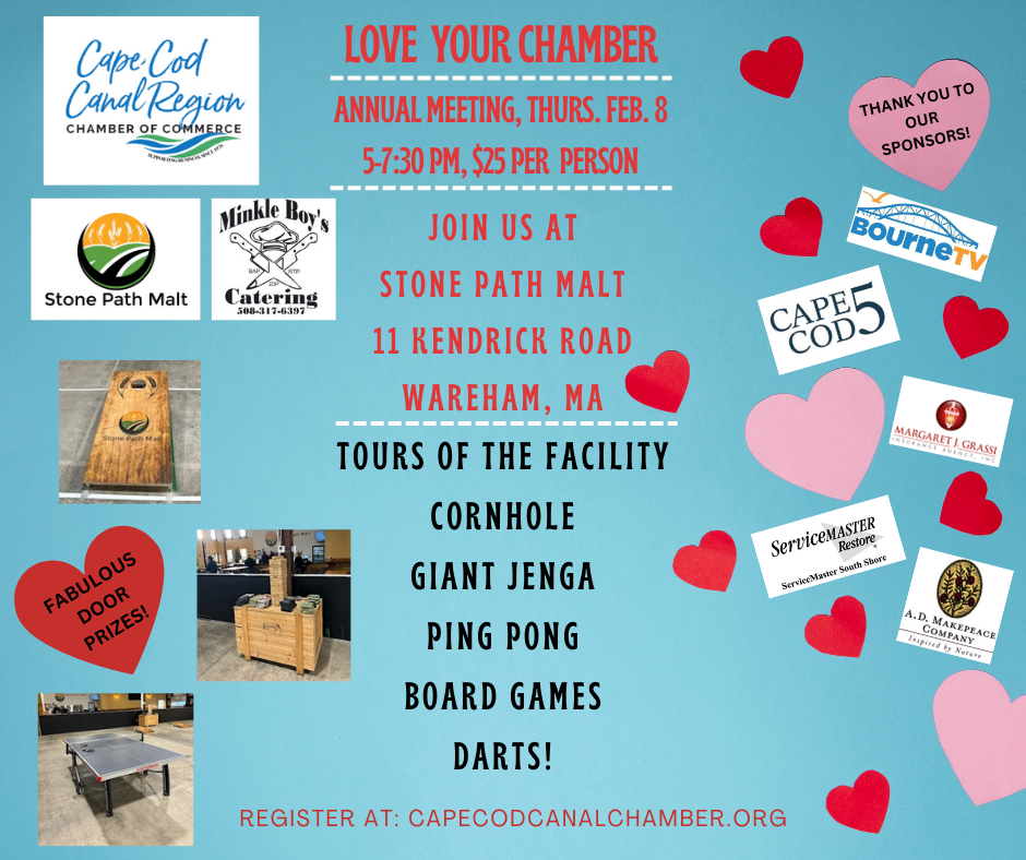 After offical Chamber Business is completed, enjoy all of the ammenities of Stone Path Malt, tours of the facility will also be available! Fun Networking