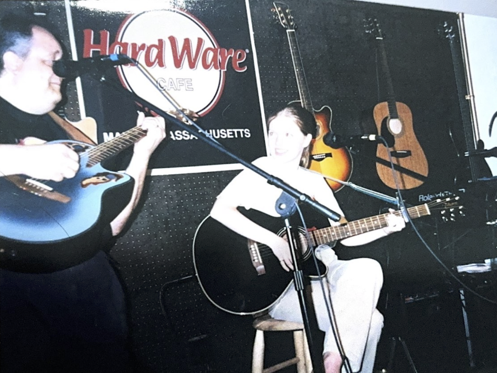 Grace Morrison’s first live performances were at the former HardWare Cafe in Marion. She was 14 years old. Photo courtesy: Grace Morrison