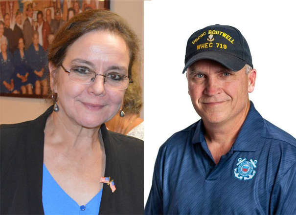 Sarah Hewins, left, and John Gaskey, right. File photos none
