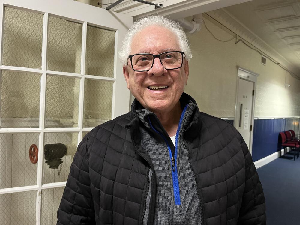 Richard Holmes first heard about the position at a VFW meeting. Photo by: Brandy Muz