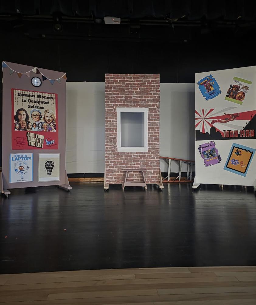 The set, something Genereau said is more simple than last year. Photo source: Robert Genereau