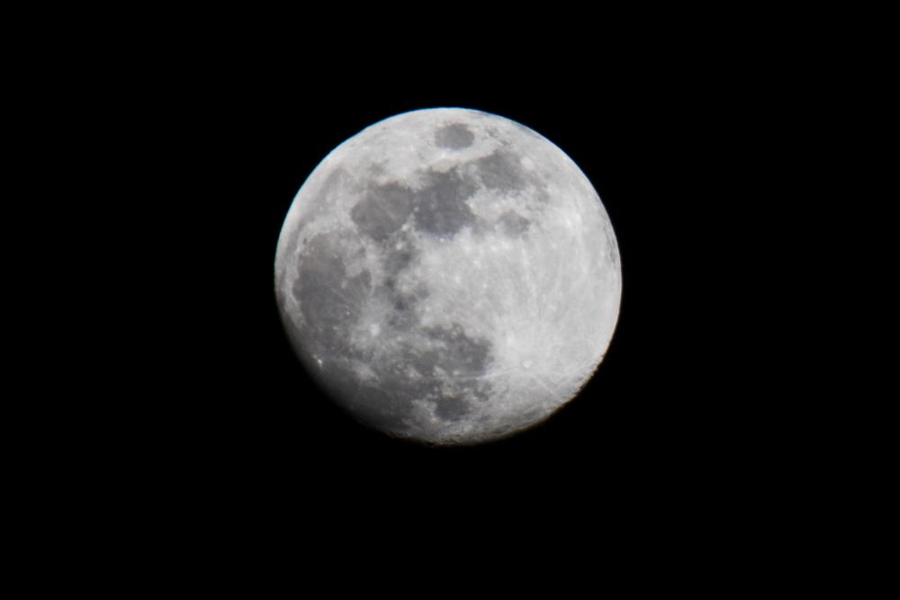 Photo of the moon from the 2025 stargazing event. File photo