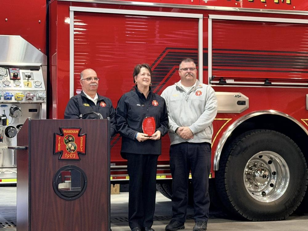 From left, Mark Rodgers, Karin Baker and Patrick Haskell