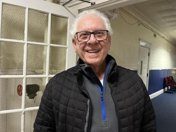 Richard Holmes first heard about the position at a VFW meeting. Photo by: Brandy Muz