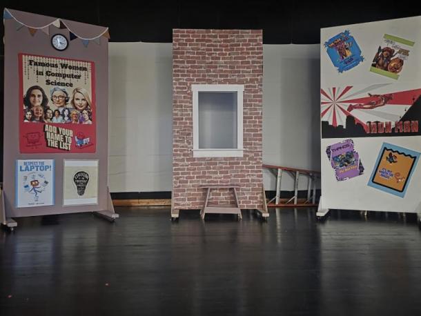 The set, something Genereau said is more simple than last year. Photo source: Robert Genereau