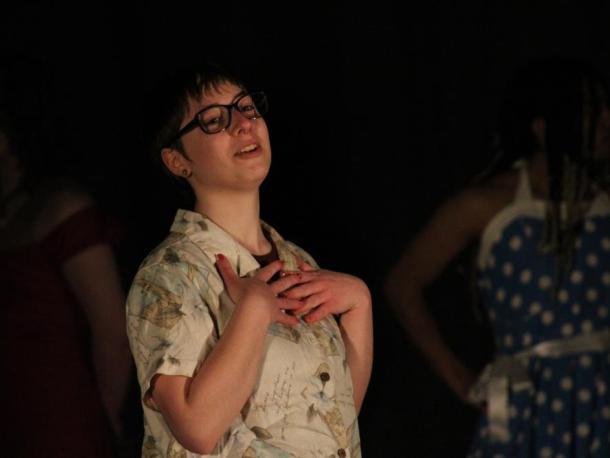 Sabrina Bell as Ronny Lonny. Photos by Brandy Muz