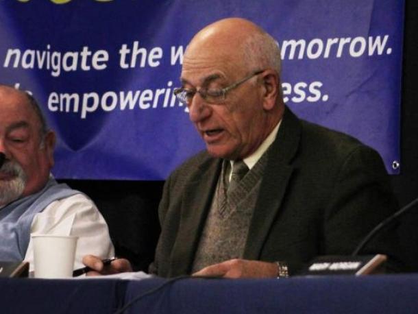 Clifford Sylvia at a 2017 meeting. File photo