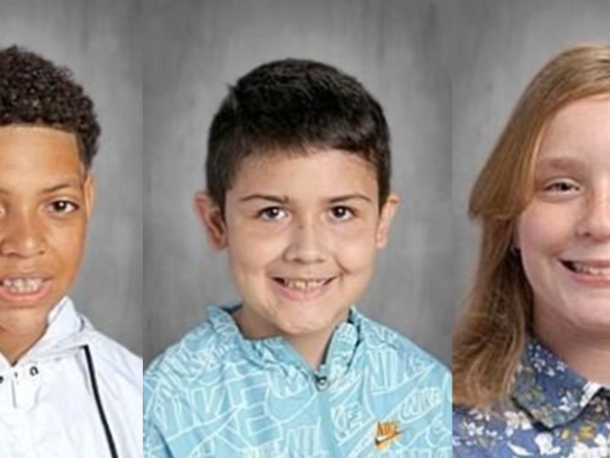 From left, Joao Vilas Boas,  Chase Herren and  Alexandria Wingo. Photo source: Wareham Middle School