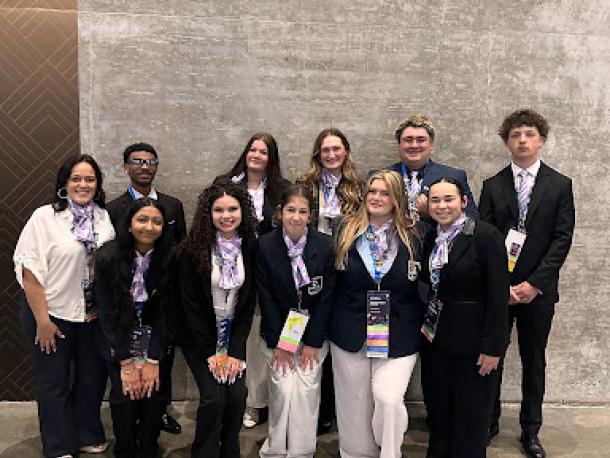 Wareham DECA At Achievement Awards. Photos source: Lisa Cunha