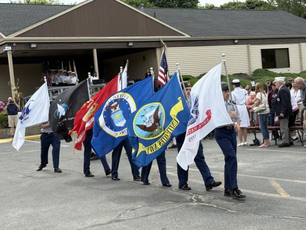 Flags carried