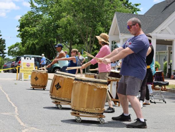Residents participate