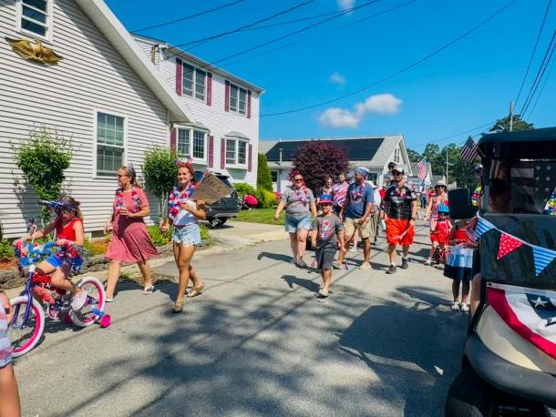 Swifts Beach Improvement Association parade