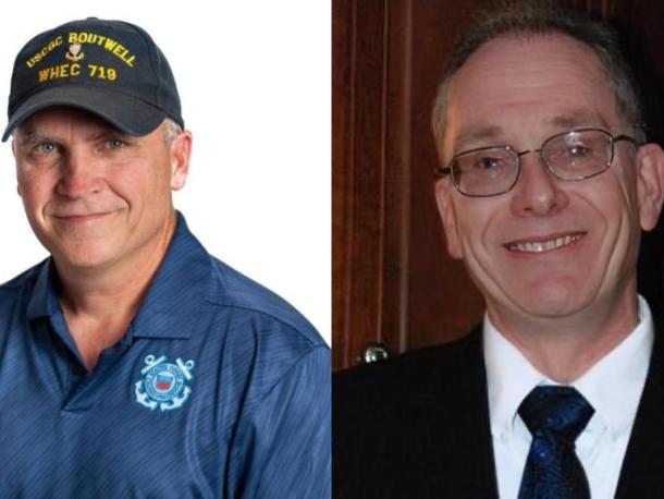 John Gaskey, left, and Mark Townsend, right. File photos