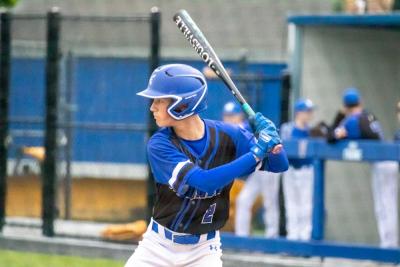 Cabe eyes a pitch down.