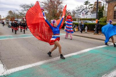 Patriotism on full display.