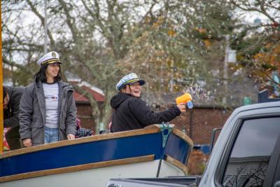 A nautical way to celebrate the military from the Onset Bay Center.
