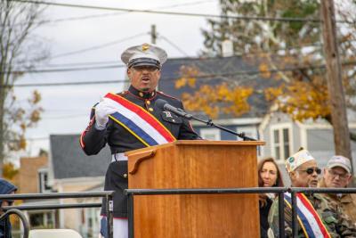 Benjamin Baptise spreads thanks to the community.