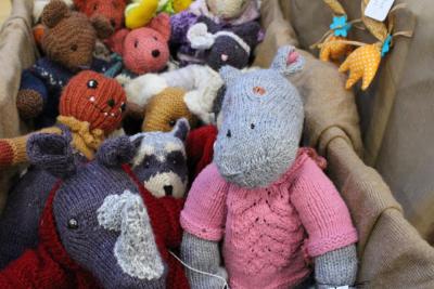 Hip hippo hooray for this handmade hippo.