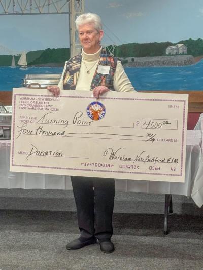 Gerri Graham Director of Baby Point. Photos source: Wareham New Bedford Elks Lodge