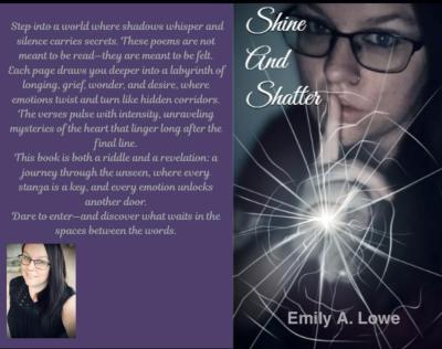 The front and back pages of Lowe's debut book. 