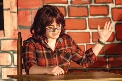 Lilyan Medina embodies Scrooge.