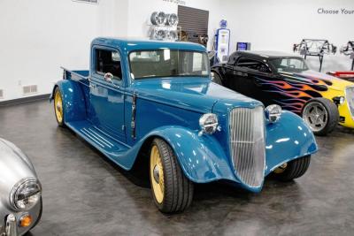 A ‘35 Hot Rod Pick-Up Truck similar to the one Factory Five used on the show. Photo by Brandy Muz