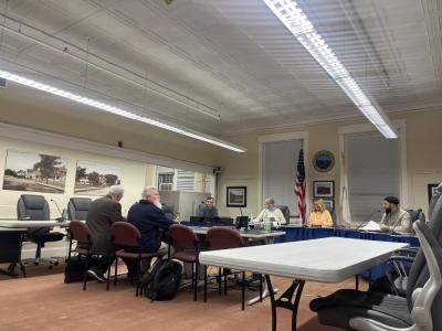 The Tuesday, Dec. 16 Select Board meeting. Photo by Brandy Muz