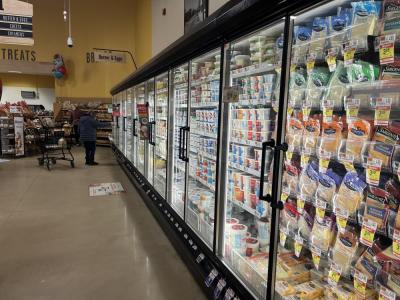 Many left the stores with bags and carts full of the essentials for the impending storm.