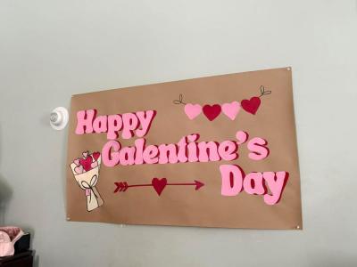 Hallahan creates banners of all themes