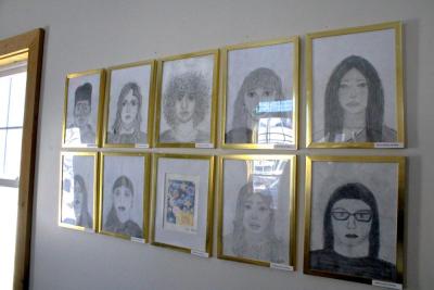 A variety of self-portraits.