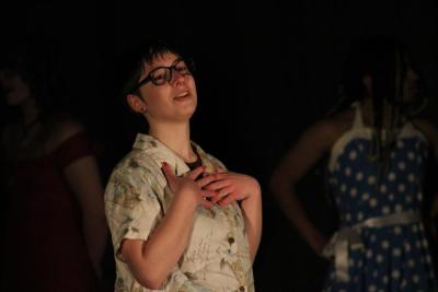 Sabrina Bell as Ronny Lonny. Photos by Brandy Muz