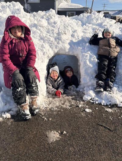 Snow much fun. Photo source: Darcy Brito